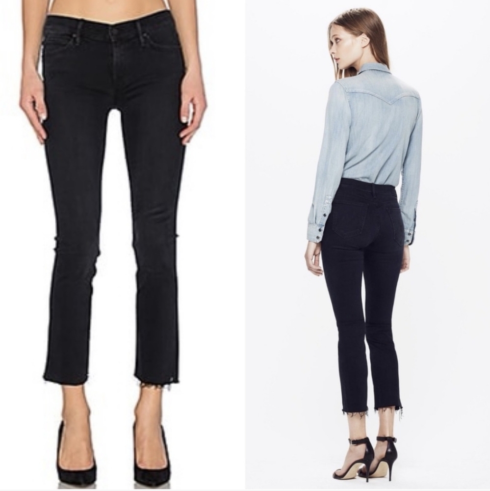 Mother Rascal Ankle Snippet In Blackbird. - image 1